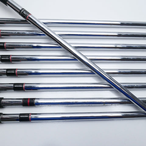 Used TaylorMade RAC OS Iron Set / 3 - SW / Regular Flex