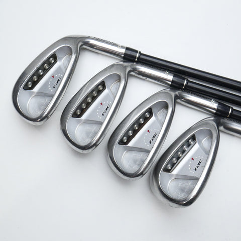Used TaylorMade RAC OS Iron Set / 3 - SW / Regular Flex