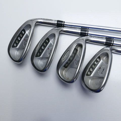 Used TaylorMade RAC OS Iron Set / 3 - SW / Regular Flex