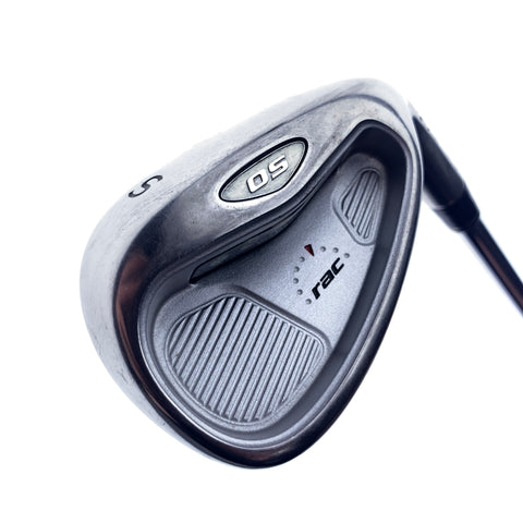 Used TaylorMade RAC OS SW Iron / Stiff Flex