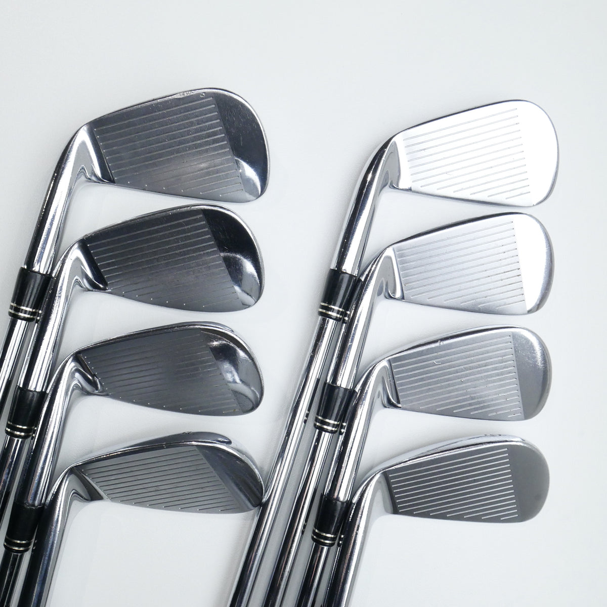 Used TaylorMade RAC TP 2005 Iron Set / 3 - PW / Stiff Flex