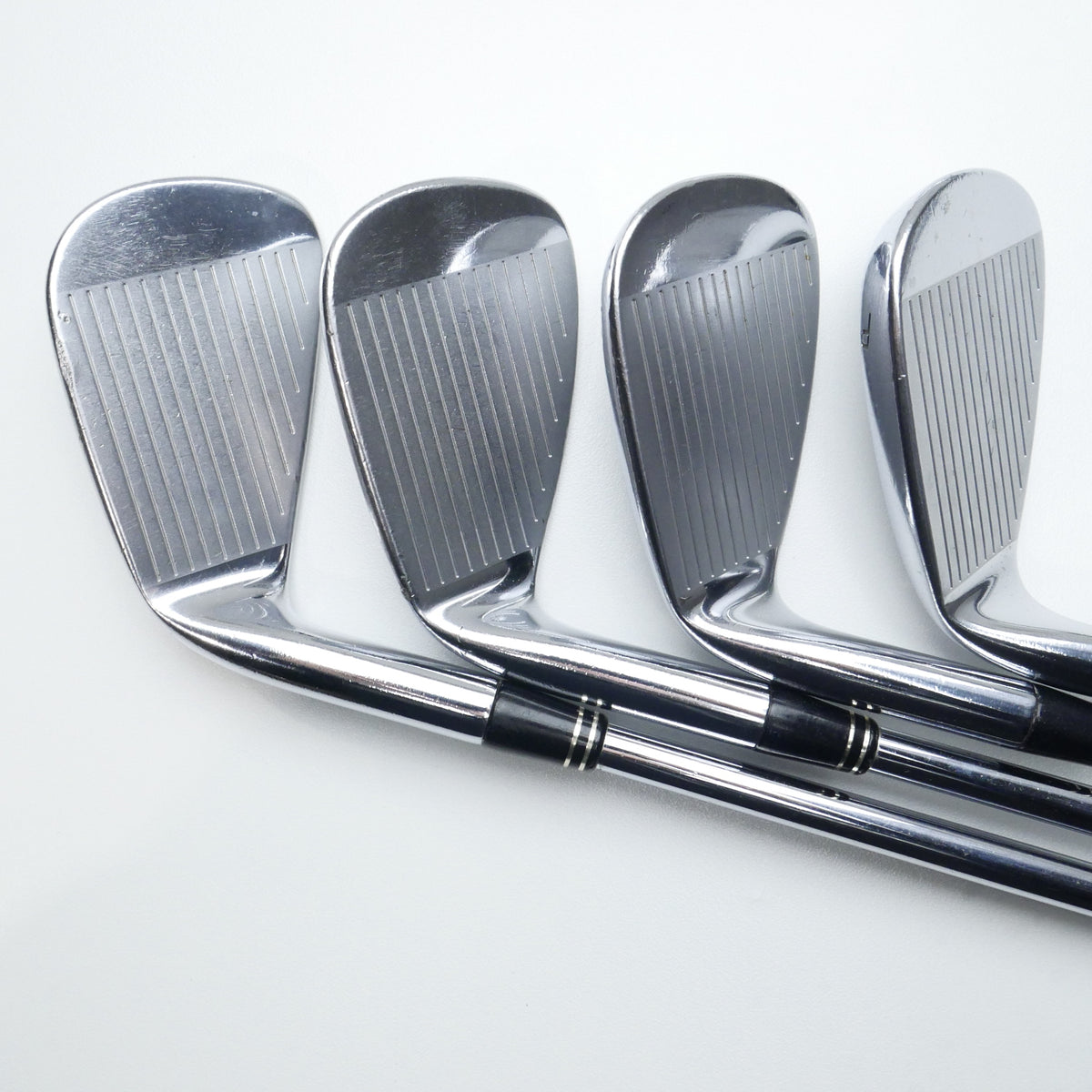 Used TaylorMade RAC TP 2005 Iron Set / 3 - PW / Stiff Flex