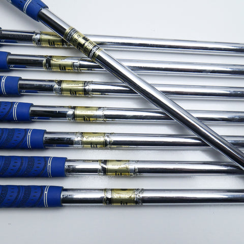 Used TaylorMade RAC TP MB Smoke Iron Set / 3 - PW / Stiff Flex