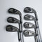 Used TaylorMade RAC TP MB Smoke Iron Set / 4 - PW / Stiff Flex