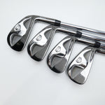 Used TaylorMade RAC TP MB Smoke Iron Set / 4 - PW / Stiff Flex