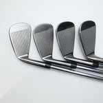 Used TaylorMade RAC TP MB Smoke Iron Set / 4 - PW / Stiff Flex