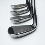 Used TaylorMade RAC TP MB Smoke Iron Set / 4 - PW / Stiff Flex