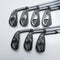 Used TaylorMade RAC TP MB Smoke Iron Set / 4 - PW / Stiff Flex