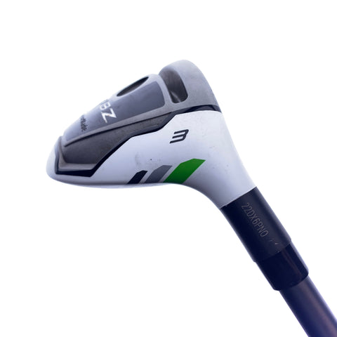 Used TaylorMade RBZ 3 Hybrid / 19.0 Degrees / Regular Flex