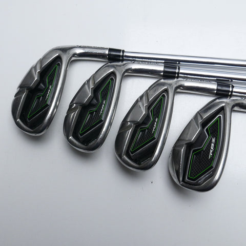 Used TaylorMade RBZ Iron Set / 4 - PW + AW / Regular Flex