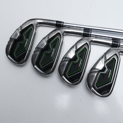 Used TaylorMade RBZ Iron Set / 4 - PW + AW / Regular Flex