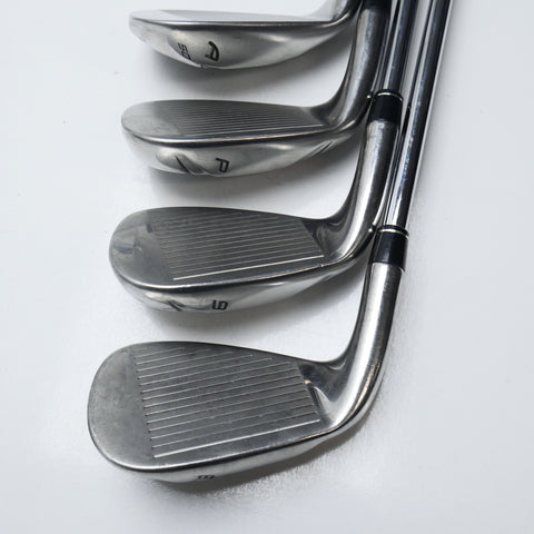 Used TaylorMade RBZ Iron Set / 4 - PW + AW / Regular Flex