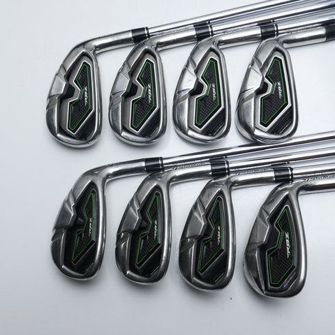 Used TaylorMade RBZ Iron Set / 4 - PW + AW / Regular Flex
