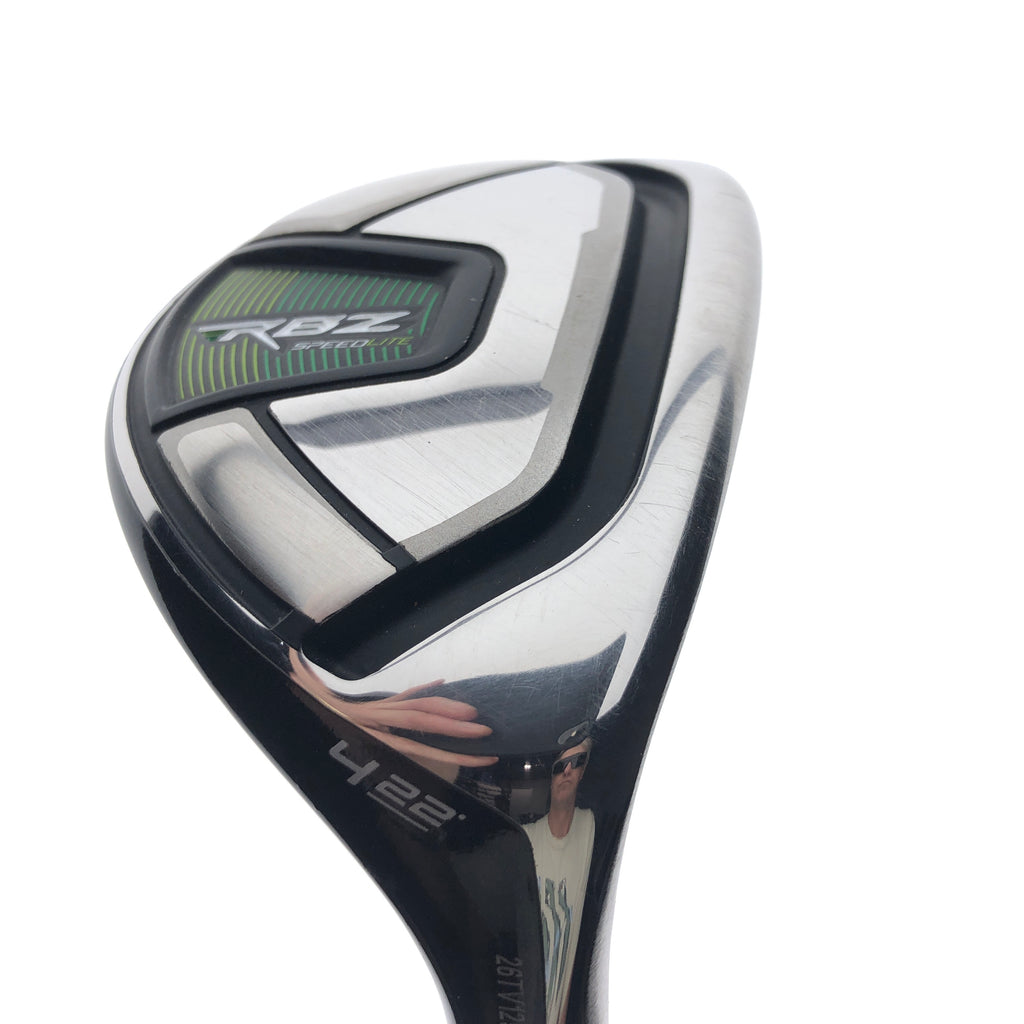Used TaylorMade RBZ SpeedLite 4 Hybrid / 22 Degrees / Regular Flex