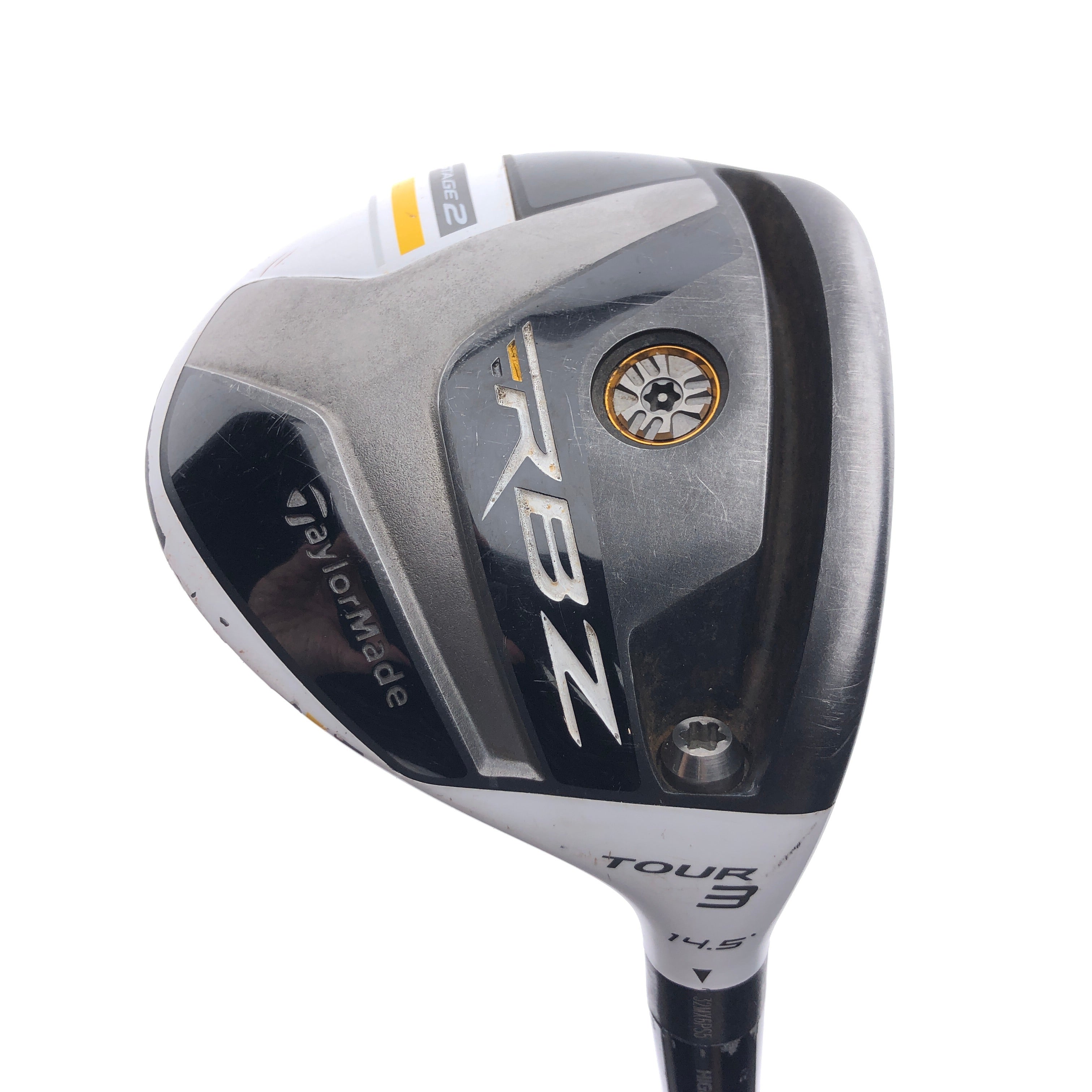 Used TaylorMade RBZ Stage 2 3 Fairway Wood / 14.5 Degrees / Regular Flex