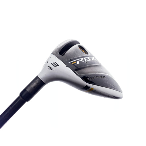 Used TaylorMade RBZ Stage 2 3 Fairway Wood / 15 Deg / Stiff Flex / Left-Handed