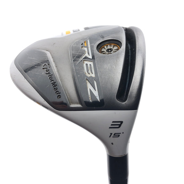 Used TaylorMade RBZ Stage 2 3 Fairway Wood / 15 Degrees / Regular Flex