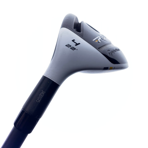 Used TaylorMade RBZ Stage 2 4 Hybrid / 22.0 Degrees / Stiff Flex / Left-Handed