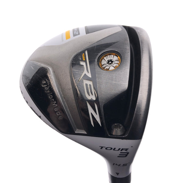 Used TaylorMade RBZ Stage 2 Tour 3 Fairway Wood / 14.5 Degrees / Stiff Flex