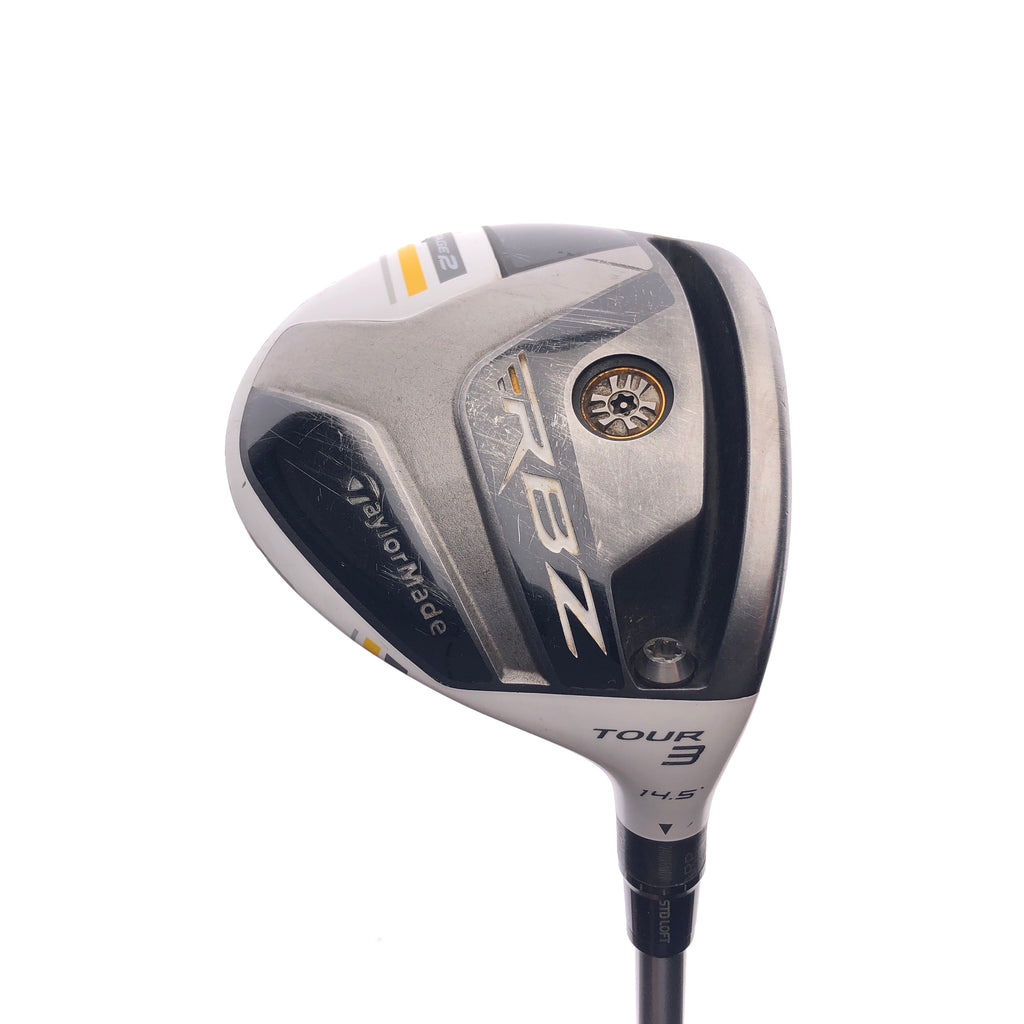 Used TaylorMade RBZ Stage 2 Tour 3 Fairway Wood / 14.5 Degrees / X-Stiff Flex