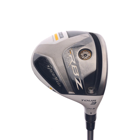 Used TaylorMade RBZ Stage 2 Tour 3 Fairway Wood / 14.5 Degrees / X-Stiff Flex