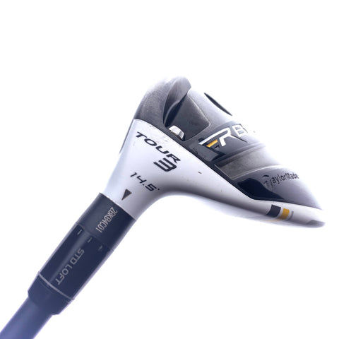 Used TaylorMade RBZ Stage 2 Tour 3 Fairway Wood/14.5 Degrees/Left-Handed/Stiff