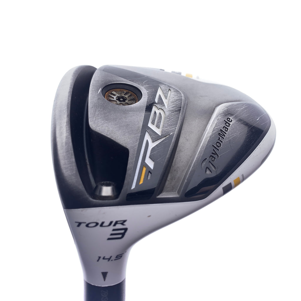 Used TaylorMade RBZ Stage 2 Tour 3 Fairway Wood/14.5 Degrees/Left-Handed/Stiff