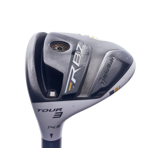 Used TaylorMade RBZ Stage 2 Tour 3 Fairway Wood/14.5 Degrees/Left-Handed/Stiff