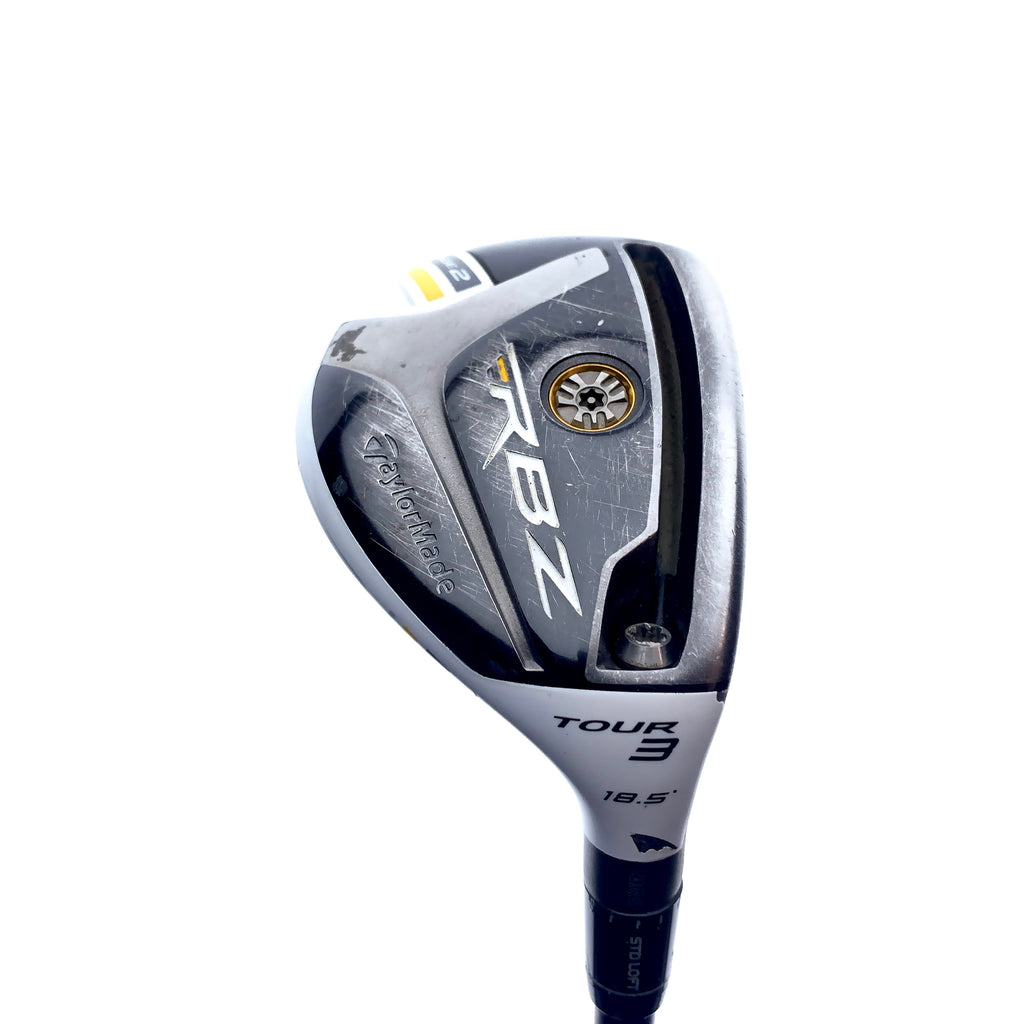 Used TaylorMade RBZ Stage 2 Tour 3 Hybrid / 18.5 Degrees / X-Stiff Flex