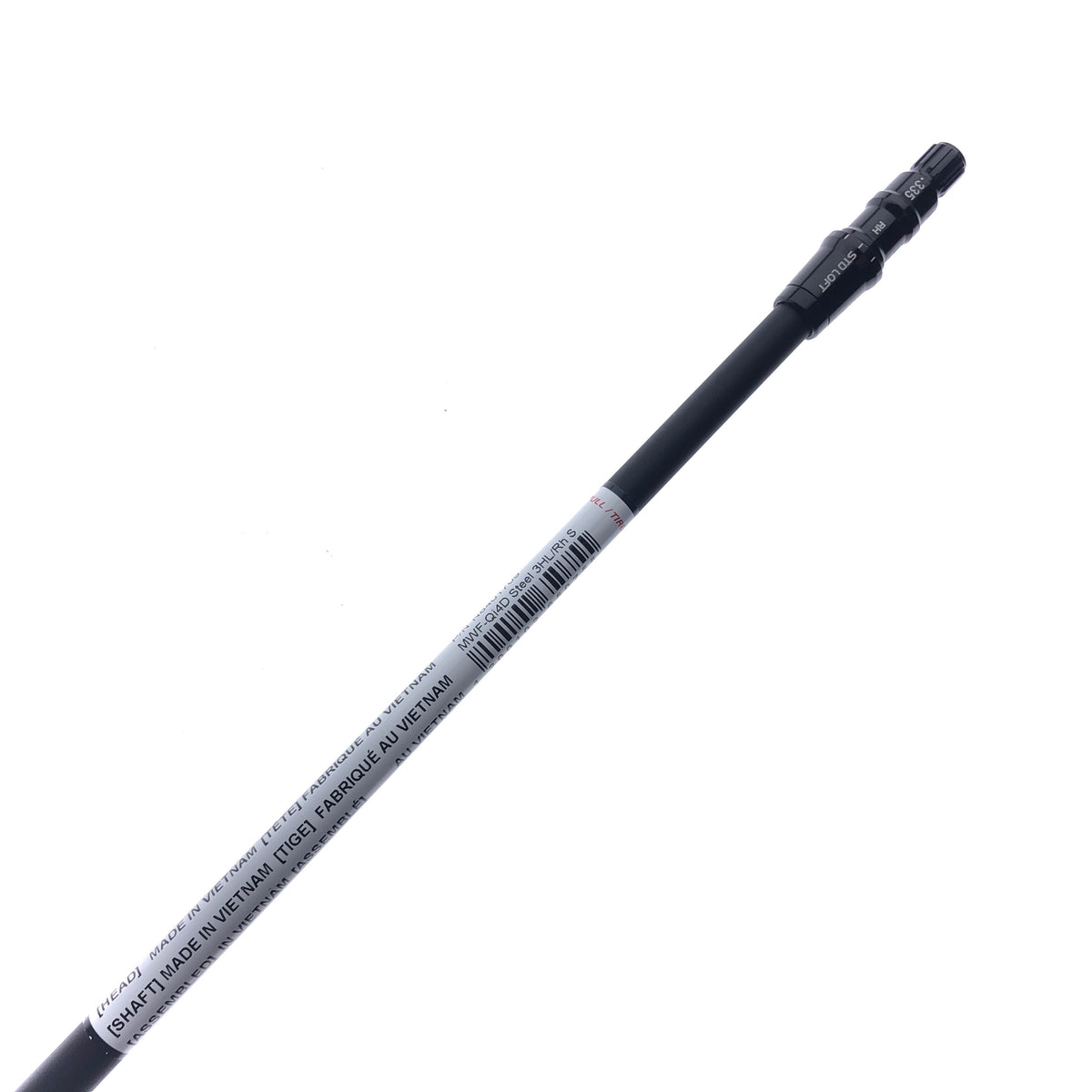 Used TaylorMade REAX 65 S Fairway Shaft / Stiff Flex / TaylorMade Gen 2 Adapter
