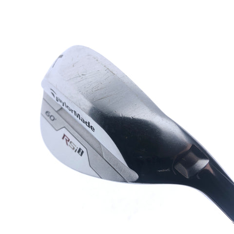 Used TaylorMade RSi 1 Lob Wedge / 60.0 Degrees / Wedge Flex
