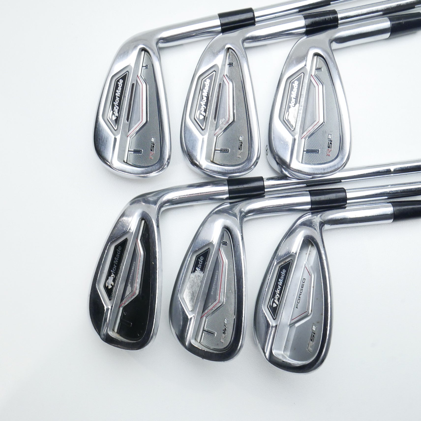 Used TaylorMade RSi 2 Iron Set / 6 - SW / Stiff Flex