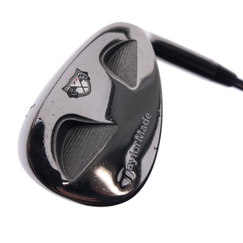 Used TaylorMade Rac TP Z Groove Black Gap Wedge / 52.0 Degrees / Stiff Flex