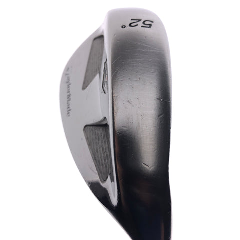 Used TaylorMade Rac TP Z Groove Black Gap Wedge / 52.0 Degrees / Stiff Flex