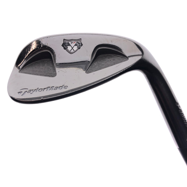Used TaylorMade Rac TP Z Groove Black Gap Wedge / 52.0 Degrees / Stiff Flex
