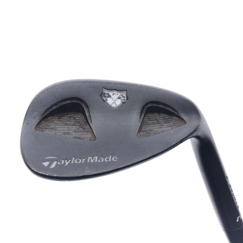Used TaylorMade Rac TP Z Groove Black Gap Wedge / 52.0 Degrees / Wedge Flex