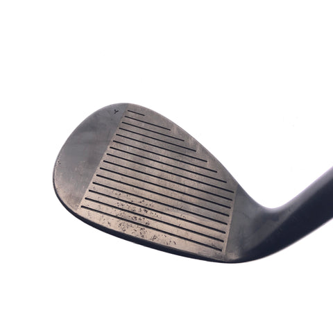 Used TaylorMade Rac TP Z Groove Black Lob Wedge / 58.0 Degrees / Wedge Flex