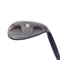 Used TaylorMade Rac TP Z Groove Black Lob Wedge / 58.0 Degrees / Wedge Flex