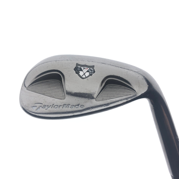 Used TaylorMade Rac TP Z Groove Black Lob Wedge / 58.0 Degrees / Wedge Flex