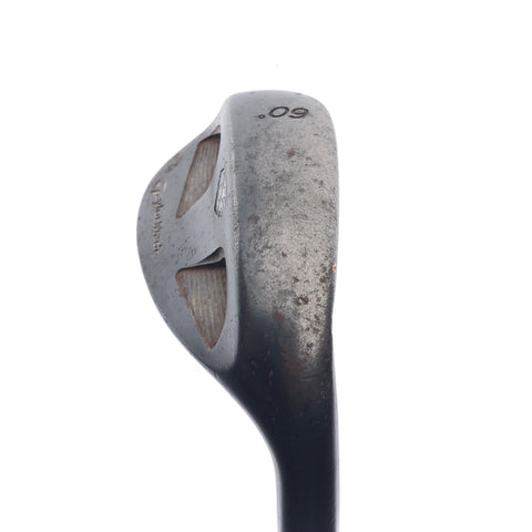 Used TaylorMade Rac TP Z Groove Black Lob Wedge / 60.0 Degrees / Wedge Flex