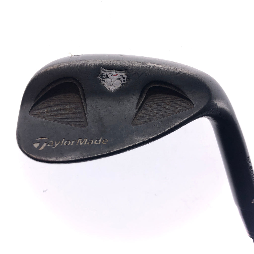 Used TaylorMade Rac TP Z Groove Black Lob Wedge / 60.0 Degrees / Wedge Flex