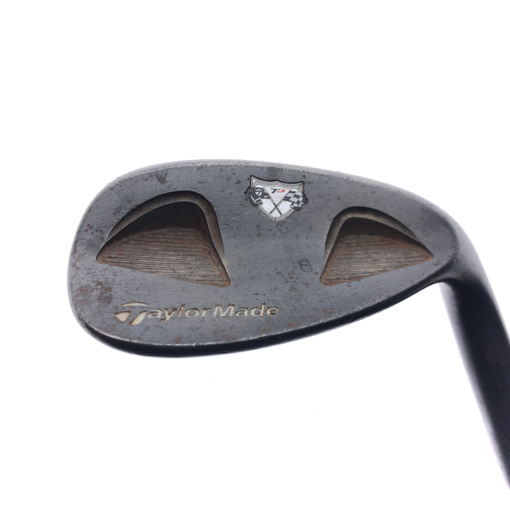 Used TaylorMade Rac TP Z Groove Black Lob Wedge / 60.0 Degrees / Wedge Flex