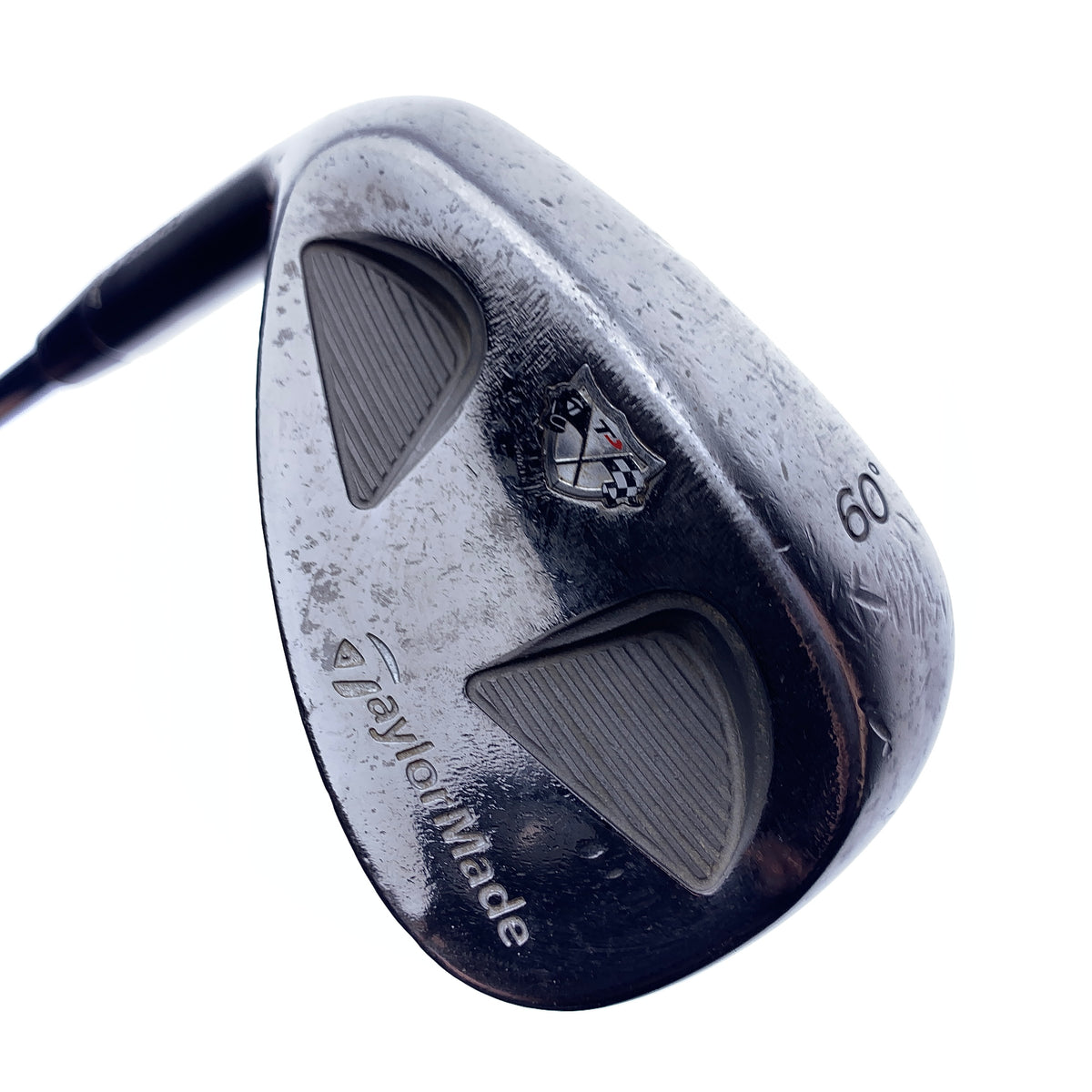 Used TaylorMade Rac TP Z Groove Black Lob Wedge/60.0 Degrees/Wedge Flex/L-H