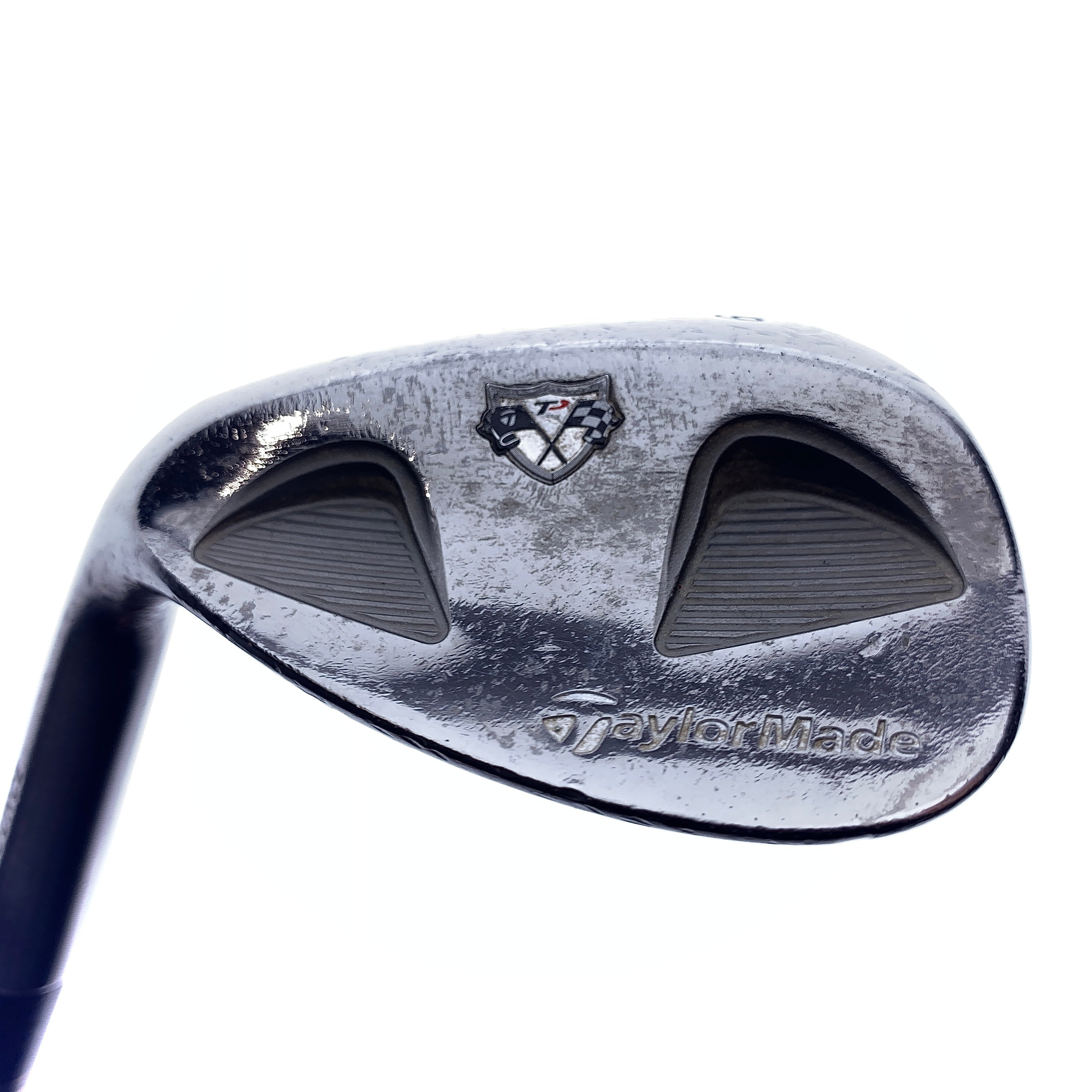 Used TaylorMade Rac TP Z Groove Black Lob Wedge/60.0 Degrees/Wedge Flex/L-H