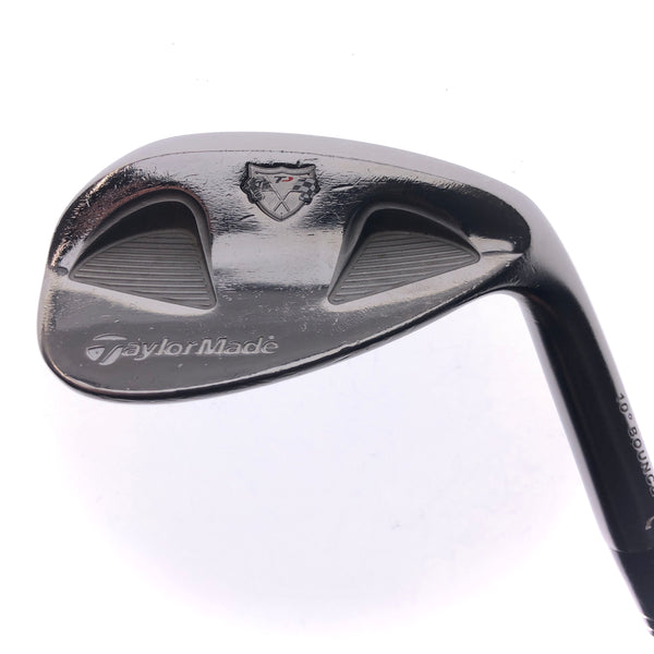Used TaylorMade Rac TP Z Groove Black Sand Wedge / 54.0 Degrees / Wedge Flex