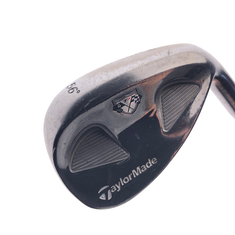 Used TaylorMade Rac TP Z Groove Black Sand Wedge / 56.0 Degrees / Wedge Flex