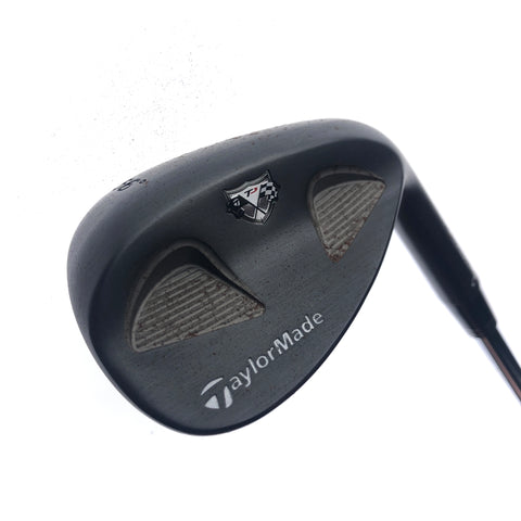 Used TaylorMade Rac TP Z Groove Black Sand Wedge / 56.0 Degrees / Wedge Flex
