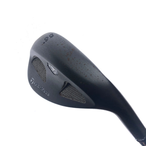 Used TaylorMade Rac TP Z Groove Black Sand Wedge / 56.0 Degrees / Wedge Flex