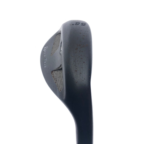Used TaylorMade Rac TP Z Groove Black Sand Wedge / 56.0 Degrees / Wedge Flex