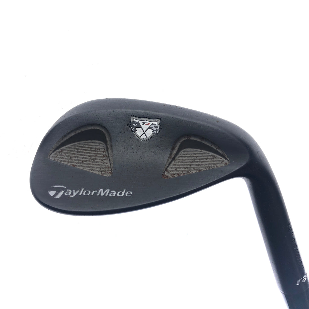 Used TaylorMade Rac TP Z Groove Black Sand Wedge / 56.0 Degrees / Wedge Flex